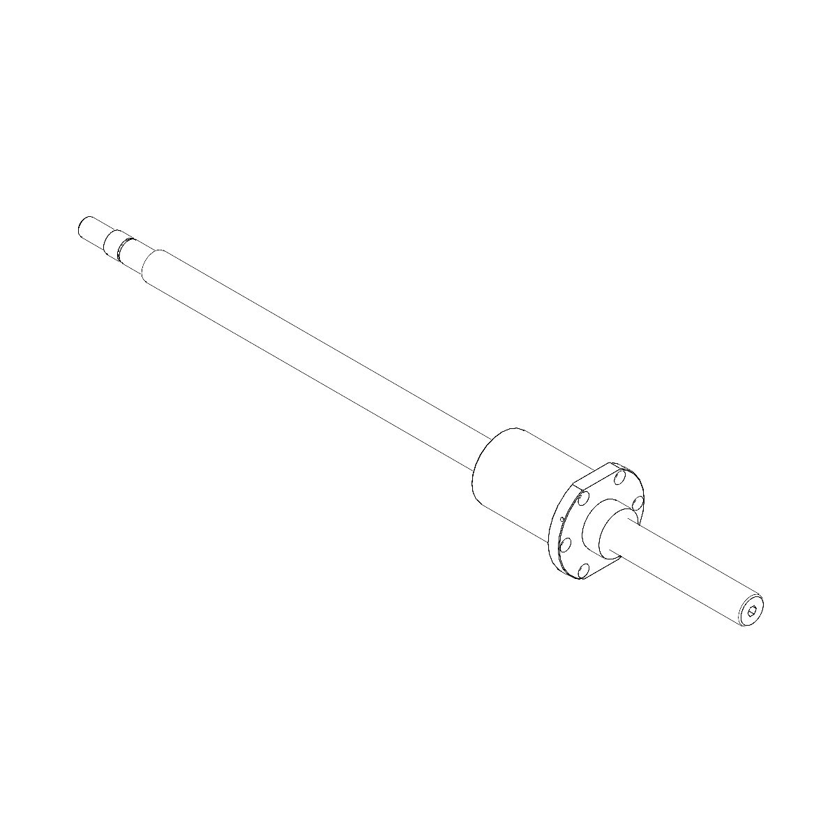 1018559 Kugelgewindespindel 4020; 945,00 mm Gew. NSK: W4009G-56ZK1X-C5Z-0 Z-Achse Chiron Orginalteil --- neu/orginalverpackt ---