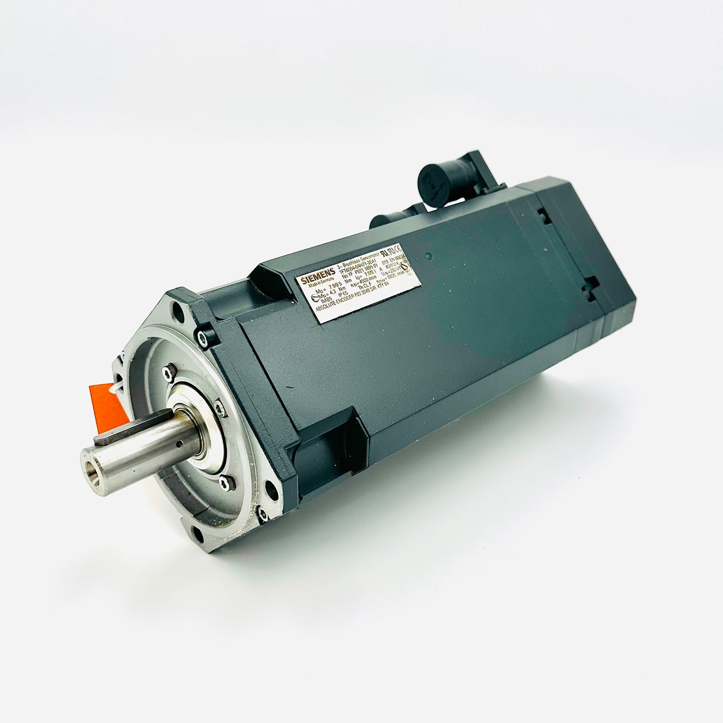 1FT6064-6AH71-3EA1 Siemens Servomotor 1040454 AC Motor ohne Haltebremse, generalüberholt