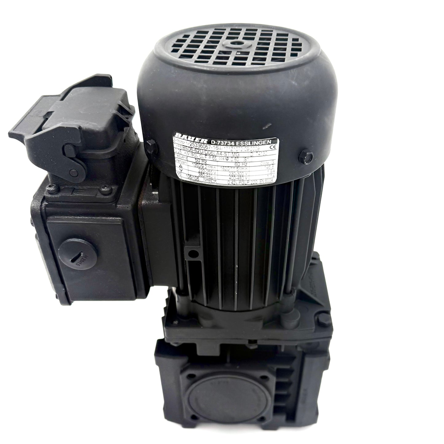BS06-62U/D06LA4-ST/MG 25336067 Bauer Esslingen Schneckengetriebemotor für Späneförderer Knoll