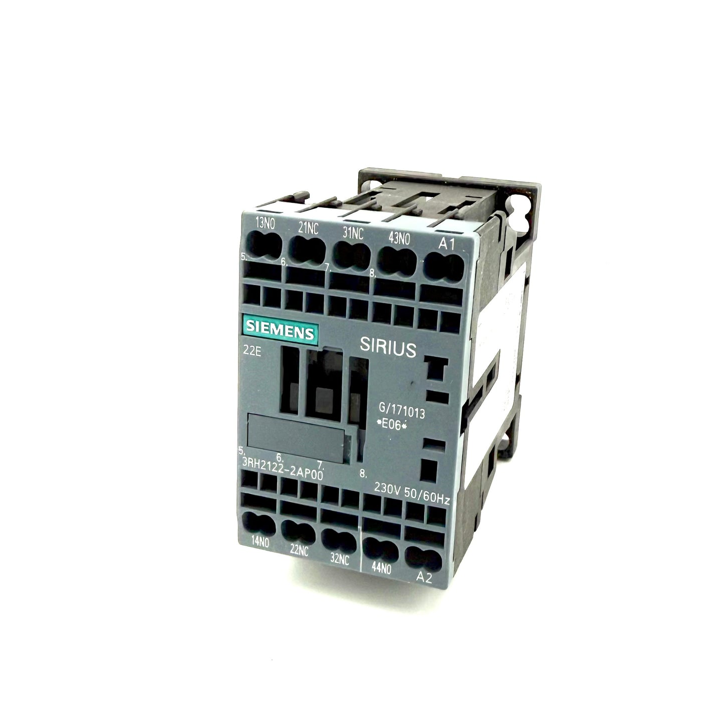 3RH21222AP00 Hilfschütz Federzuganschluss 230 VAC 2S+2SS00 Siemens --- Neuteil ---