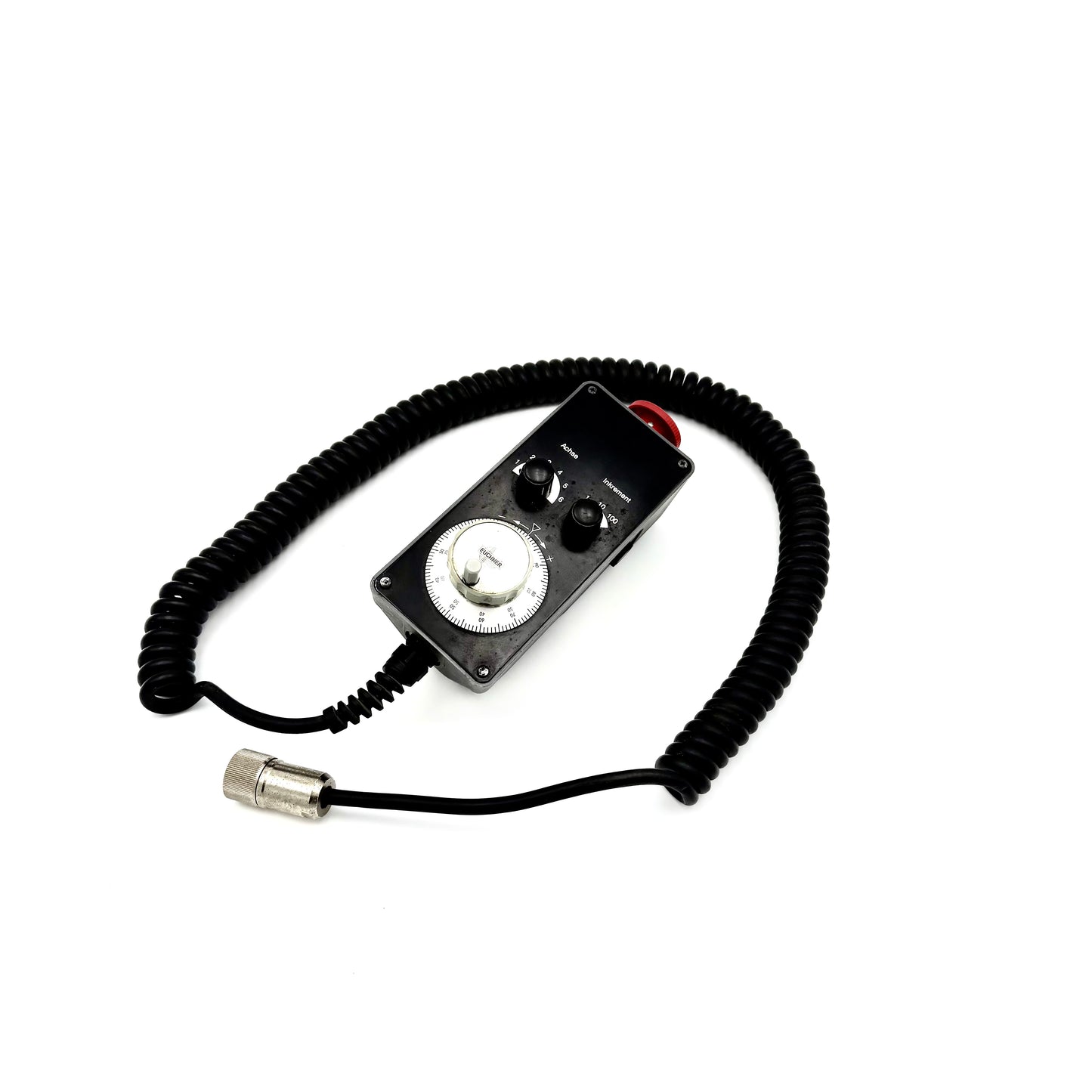 HKE039-100A05-053214 053214 Euchner Handbediengerät, Leitung: Spiralkabel 1150mm, mit Not-Halt- Einrichtung