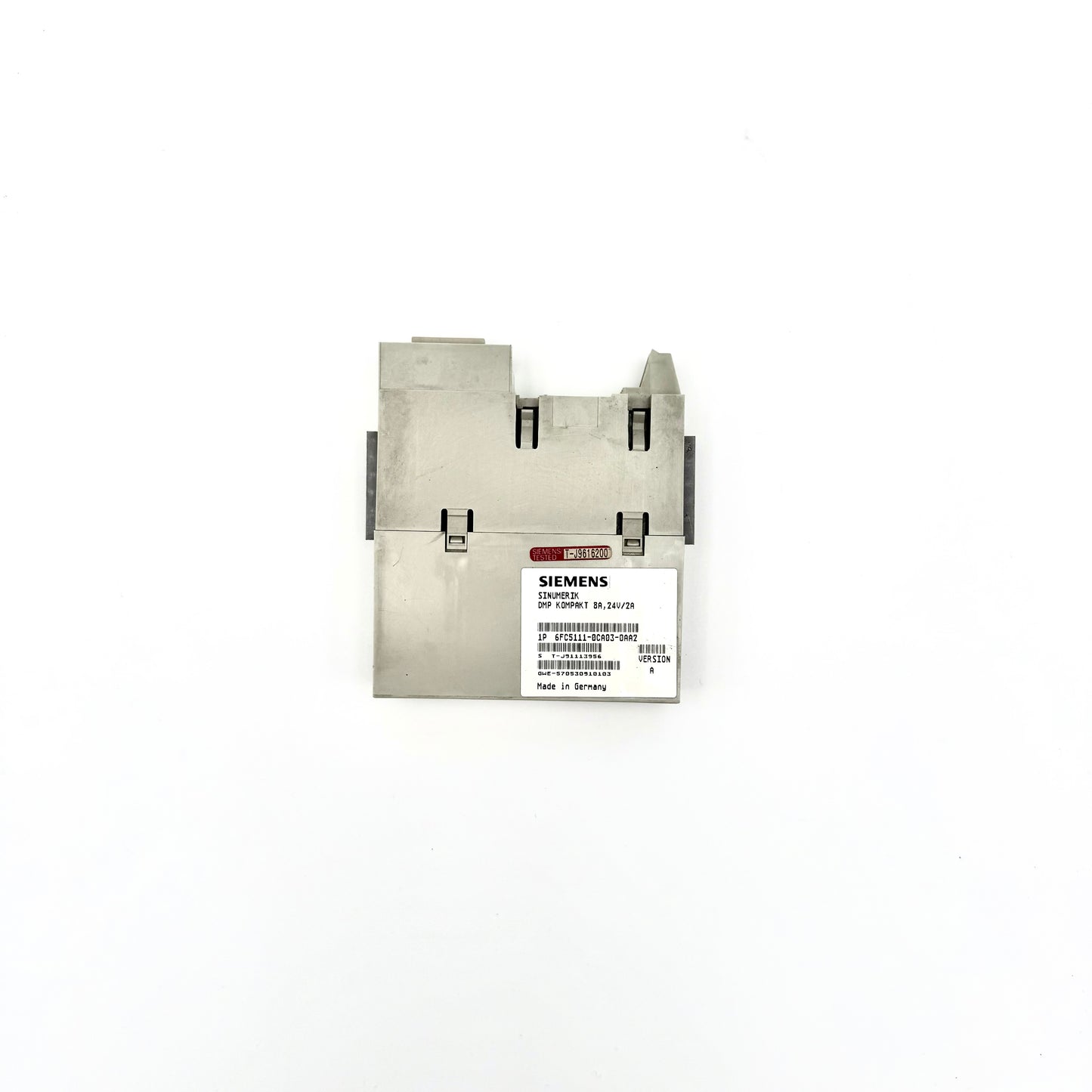 6FC5111-0CA03-0AA2 SINUMERIK 840C/840CE/840D/840DE electronic module for CNC DMP-compact 8 O 8 outputs 24 V DC/2 A isolated, short-circuit-proof with integrated freewheeling diodes