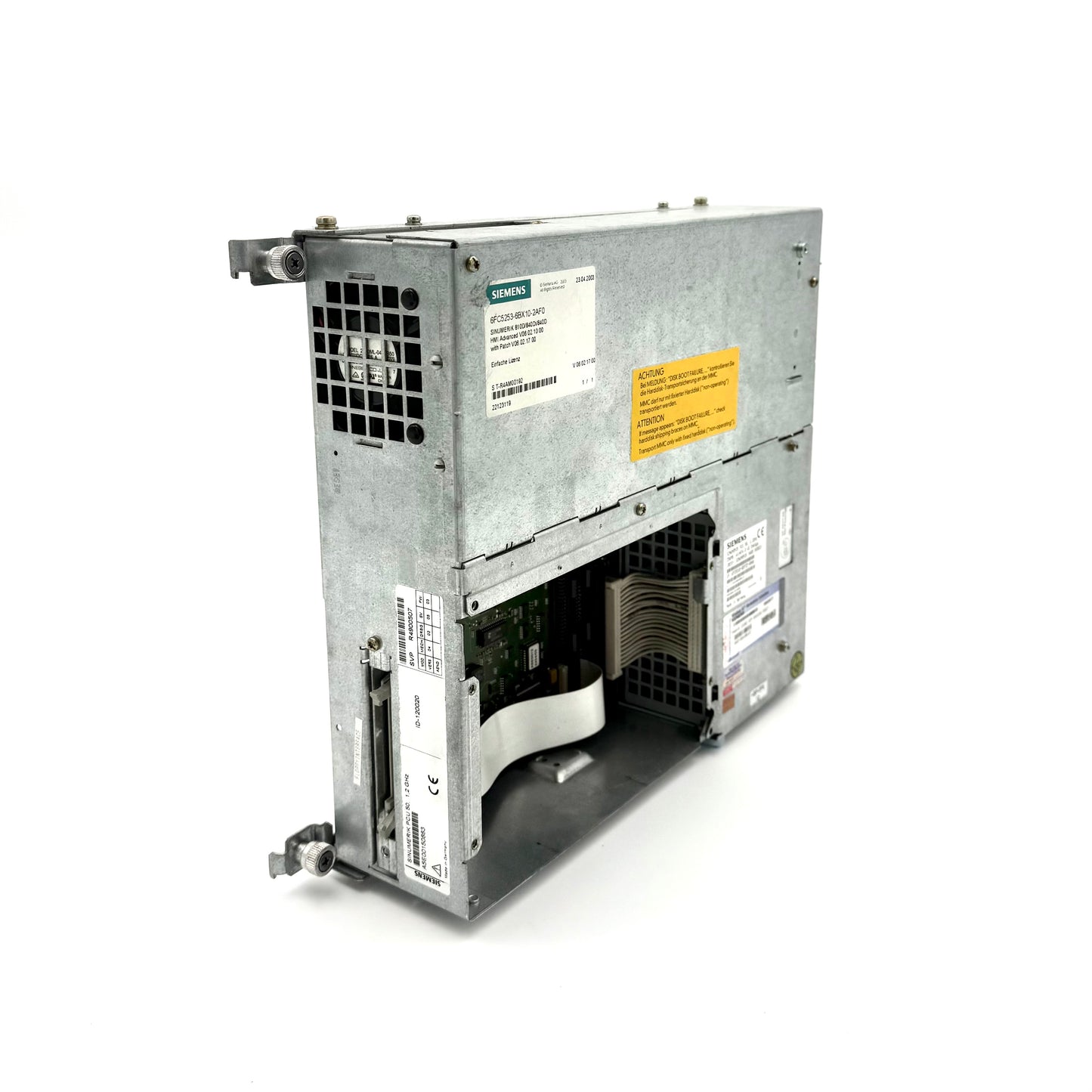 6FC5210-0DF22-0AA0 SINUMERIK PCU 50 1,2GHz; 256MB RAM; DC 24V; Windows NT Workstation V4.0 for embedded Systems (WINNT4.0 WS EmbSys)