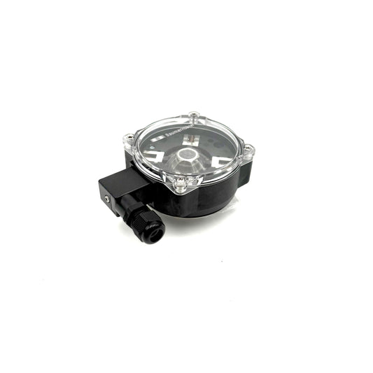 1001683 GTB9.06 L/420K Tachageneratot Baumer Kurze Reaktionszeit Beschreibung GTB 9 : Leerlaufspannung 10...60 mV pro U/min Einseitig offene Hohlwelle ø12...16 mm