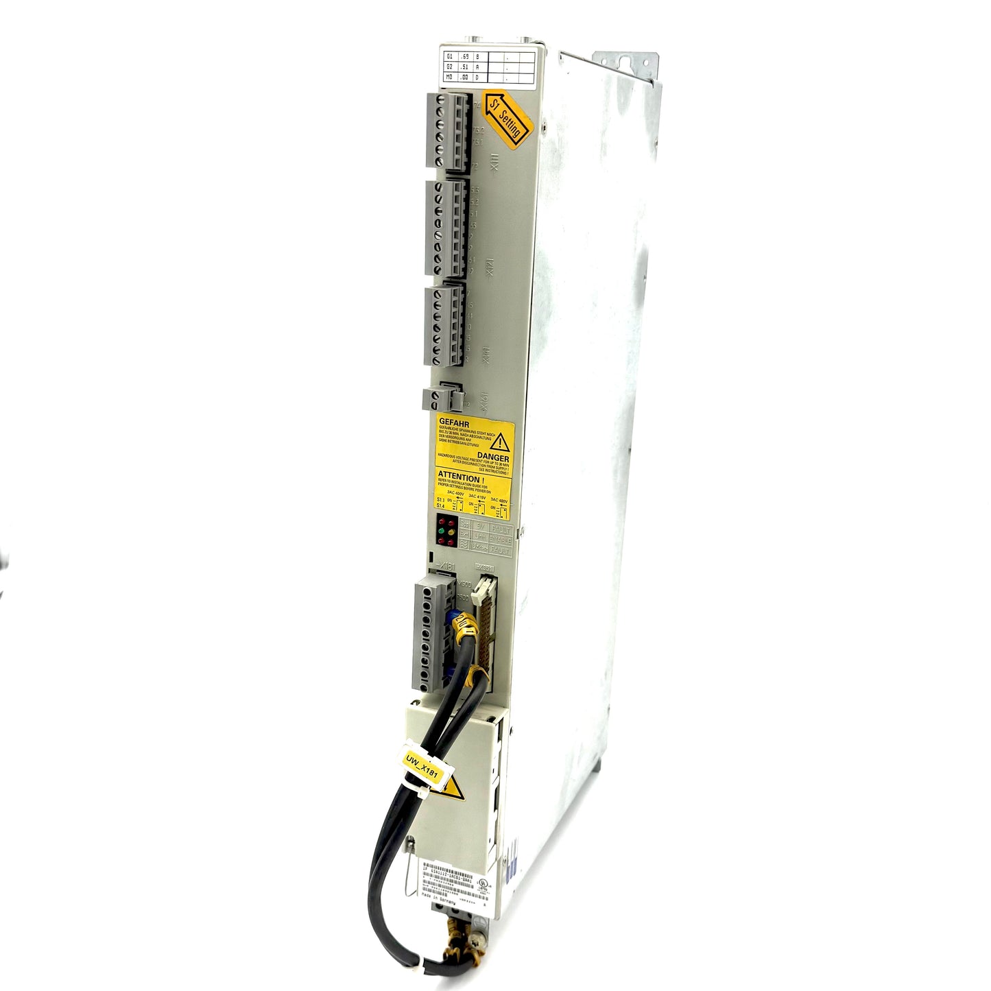 6SN1112-1AC01-0AA1 SIMODRIVE 611 UEBERWACHUNGS-MODUL, UNIVERSALGEHAEUSE FUER 211/288 MM TIEFE  --- gebraucht/funktionsgeprüft ---