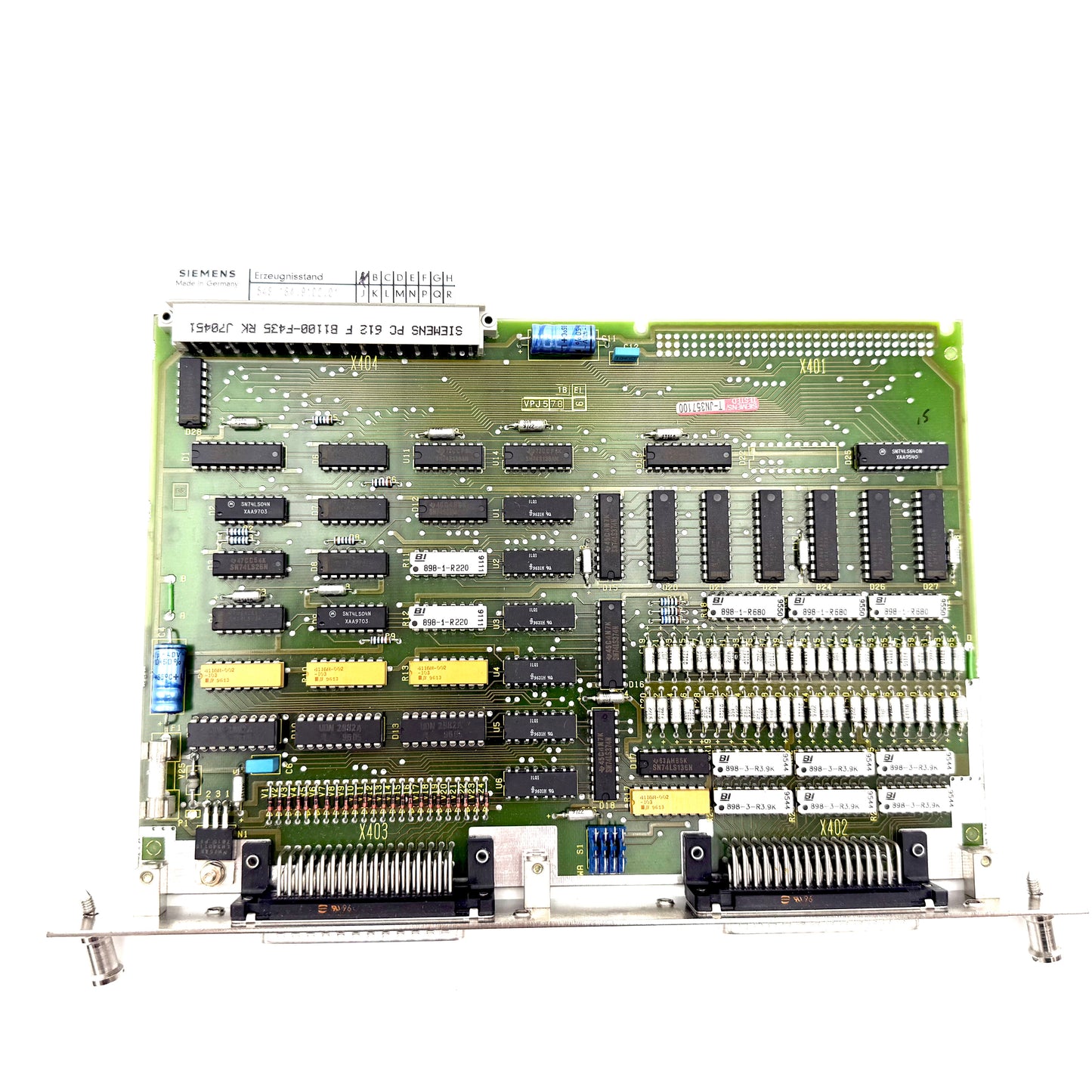 6FX1118-4AB01 SINUMERIK 3 (AB GA2)/ SIROTEC EIN/AUSGABEBAUGRUPPE 48E/24A ACHTUNG NICHT BEI GA0/GA1  --- gebraucht/funktionsgeprüft ---