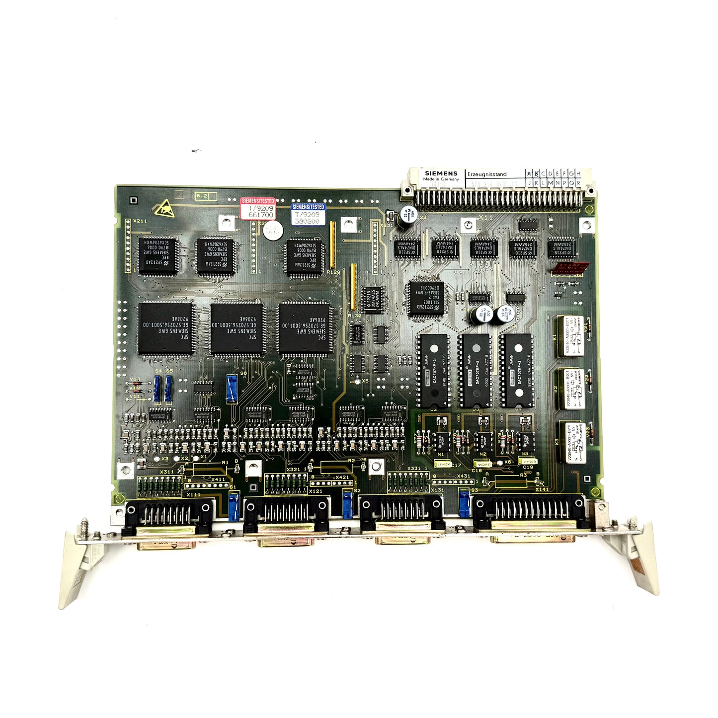 6FX1121-4BA02 SIROTEC/SINUMERIK 6FX1121-4BA02 Servo-Interface 20mm, 3 Achsen keine TACHONACHBILDUNG für ACR  --- gebraucht/funktionsgeprüft ---