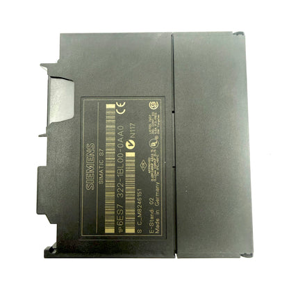 6ES7 322-1BL00-0AA0 SIMATIC S7-300, DIGITALAUSGABE SM 322, POTENTIALGETRENNT, 32DA, DC24V, 0,5A, 1 X 40-POL., SUMMENSTROM 4A/GRUPPE (16A/BAUGRUPPE) SIMATIC S7-300, DIGITALAUSGABE SM 322  --- gebraucht/funktionsgeprüft ---