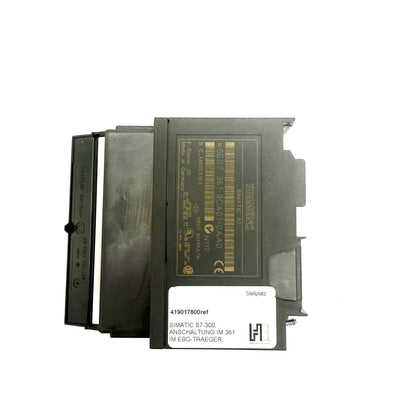 6ES7 361-3CA01-0AA0 SIMATIC S7-300, ANSCHALTUNG IM 361 IM ERWEITERUNGSBAU- GRUPPENTRAEGER Z. ANSCHLUSS AN ZENTRAL-BAUGRUPPENTRG. (IM360), VERSORGUNGSSPANNUNG DC 24V, MIT K-BUS  --- gebraucht/funktionsgeprüft ---