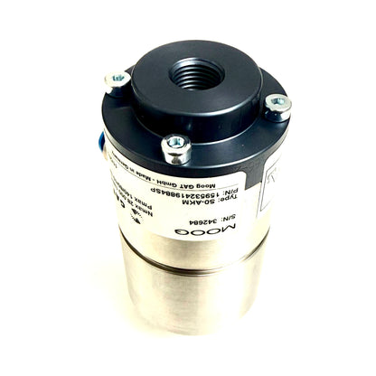 Type: S0-AKM MOOG GAT Dreheinführung Item No: 159532419884SP Nmax 28.0000 1/min Pmax 140/80/10 bar für SW Maschinen BA 322 SW Artikelnummer 998172  --- Neuteil ---