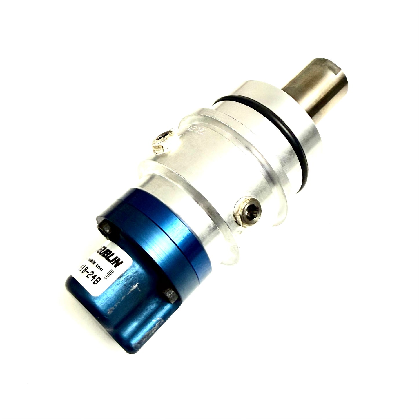 1109-410-248 Deublin Drehdurchführung Medien Kühlmittel, Minimalmengenschmierung (MMS)Rotor Anschluss Pin-Drive Versorgungs Anschluss G 3/8"-19 Kühlmittel Max.