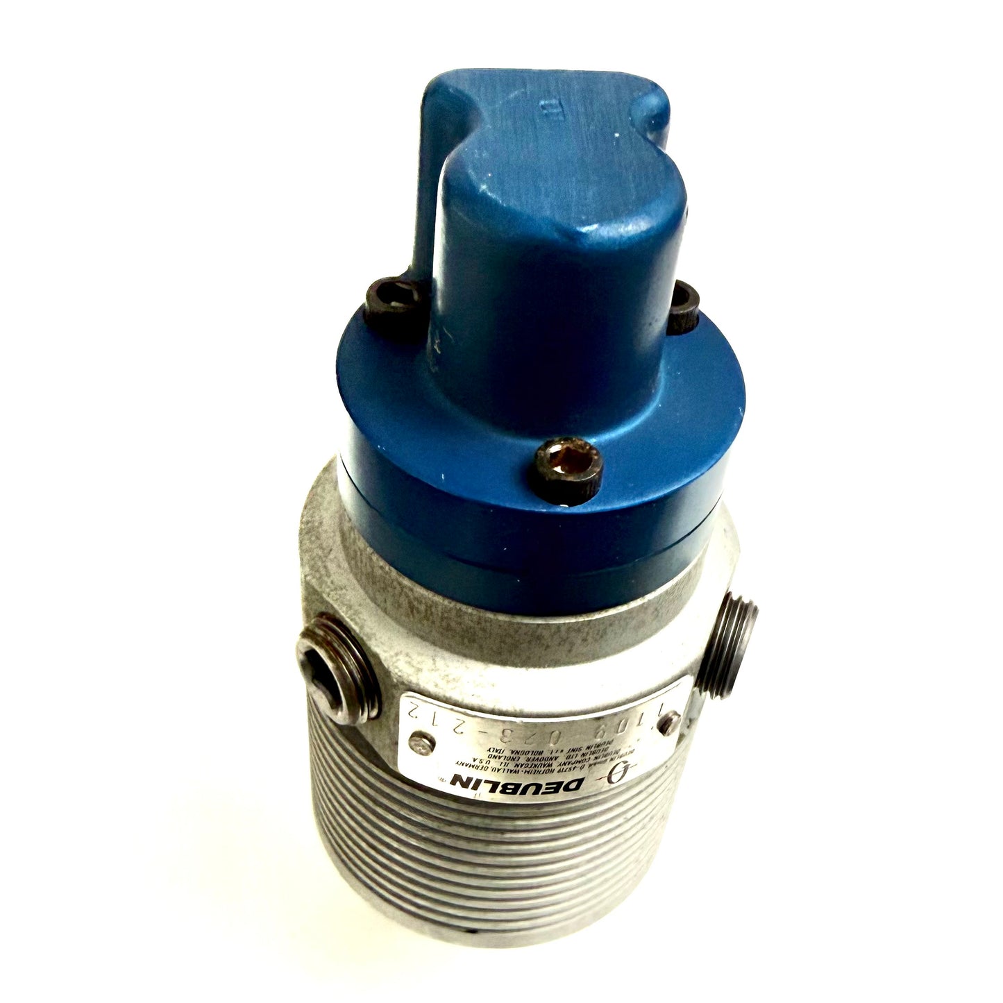 1109-023-212 Deublin Drehdurchführung Medien Kühlmittel, Minimalmengenschmierung (MMS) Rotor Anschluss M16x1.5 LH Versorgungs Anschluss G 1/4"-19 Kühlmittel Max.