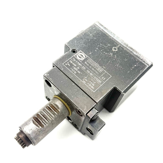 0.5.941.225-105887/01025R Einfachspindel recht VDI 25 Sauter Feinmechanik  --- gebraucht / funktionsgeprüft ---