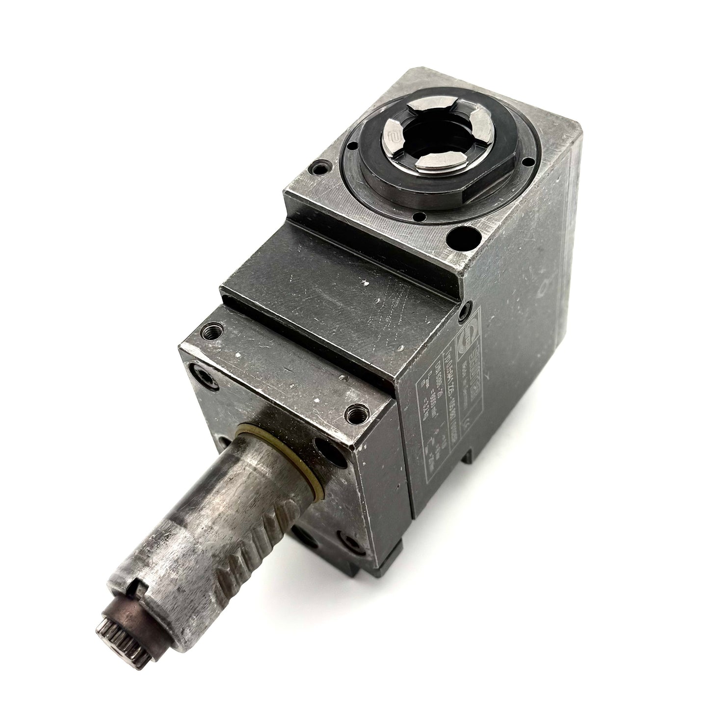 0.5.941.225-105887/01025R Einfachspindel recht VDI 25 Sauter Feinmechanik  --- gebraucht / funktionsgeprüft ---