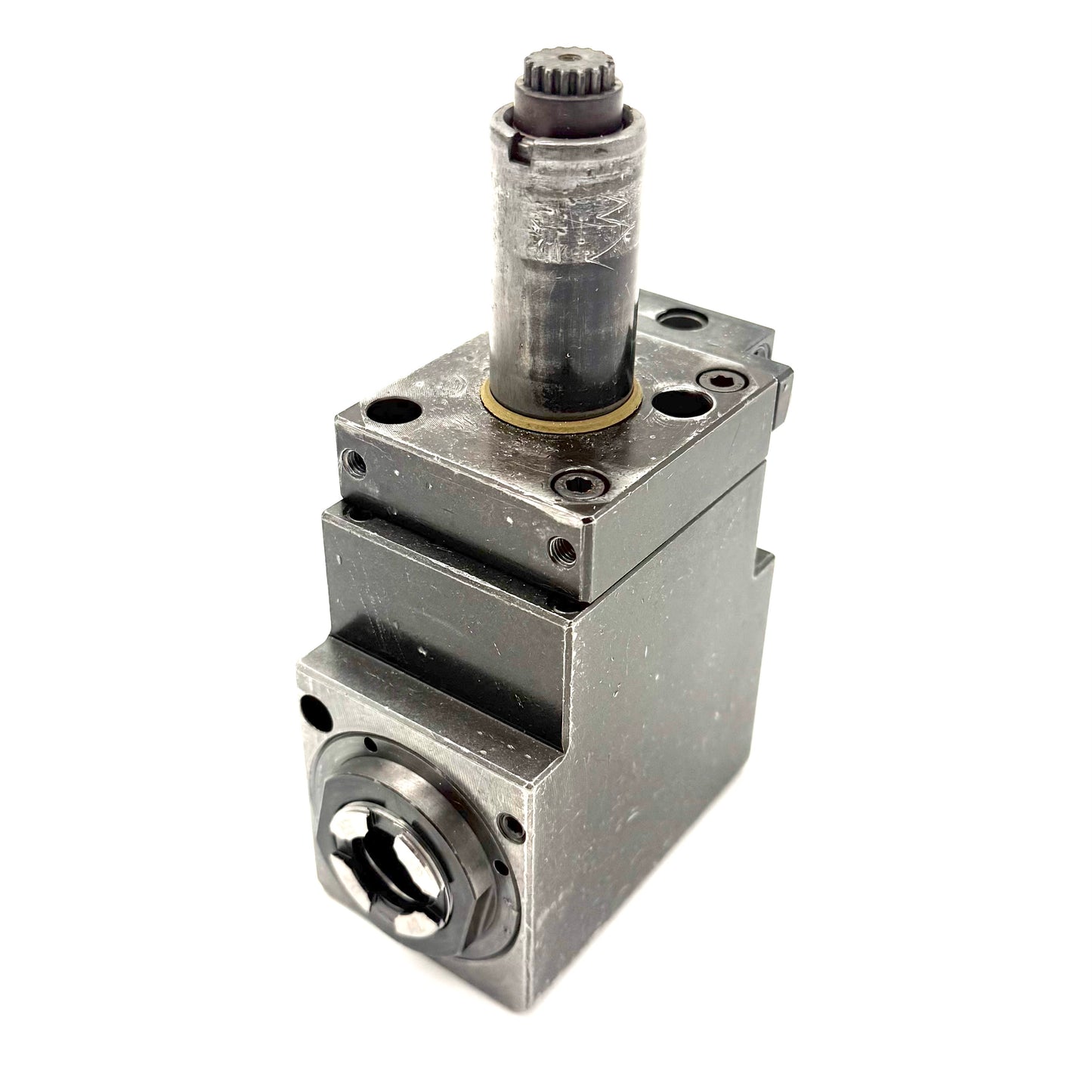 0.5.941.225-105887/01025R Einfachspindel recht VDI 25 Sauter Feinmechanik  --- gebraucht / funktionsgeprüft ---