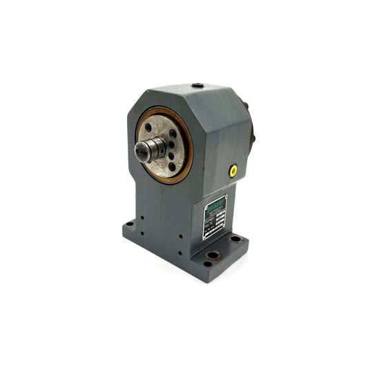 D63143503489 23624 Stützlager Gegenlager Peisler GRT160 max. Betr. Druck 60 Bar Spitzenhöhe 160mm Dreheinführung 4 Kanäle, Aufnahme D= 25h6, mit Höhenabstimmplatten