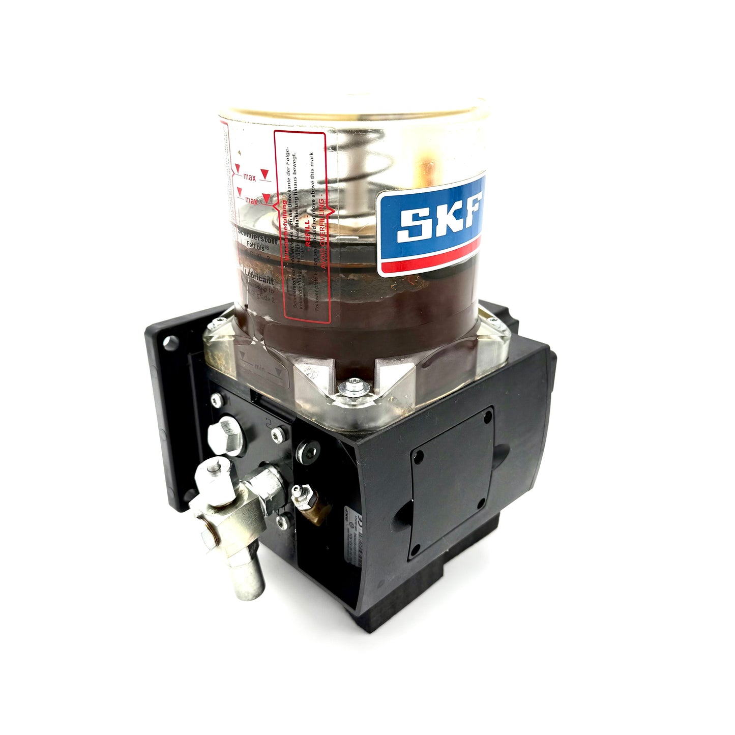 KFA1 -M-W-S3+924 SKF Kolbenpumpe mit Behälter Kolbenpumpe KFA --- gebraucht/funktionsgeprüft ---